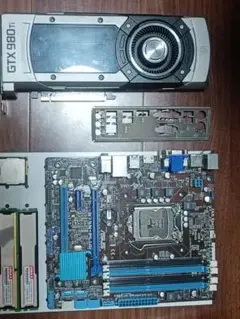自作パソコンセット（GTX980Ti、 i5-3570K、b75m-plus）