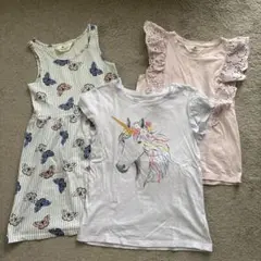 ユニコーンTシャツとトップス3点セット