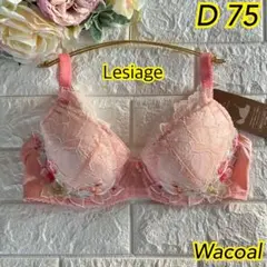 Wacoal Lesiage D75❣️オレンジ色︎✿素敵*₊PB2820