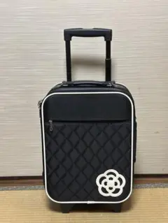 【美品】クレイサス キャリー スーツケース  ブラック  カメリア　鍵付き 美品】クレイサス キャリー スーツケース ブラック カメリア 鍵