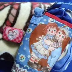 アンとアンディ　ボトルホルダー　ブランケット（ネイビー）　ミニ缶　まとめ売り