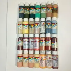 お値下げ！セラムコート　アクリル絵の具使用品　28本セット（うち新品未使用3本）