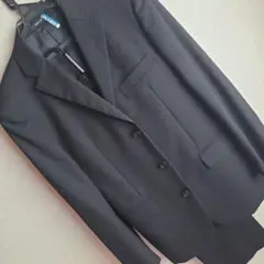 COMME CA ISM ダークグレー ストライプ セットアップ 専用カバー付き