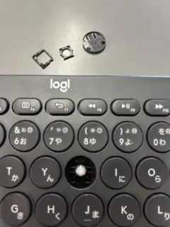 logi ワイヤレスキーボード 本体　Uの文字キー欠けあり