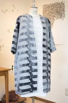 【美品】ミナペルホネン bird boat コート グレー 38