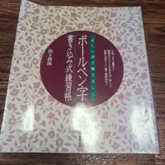 ボールペン字書き込み式練習帳 正しい書き順で美しく