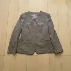 【美品】GINZA Global Style ライトグレー ジャケット