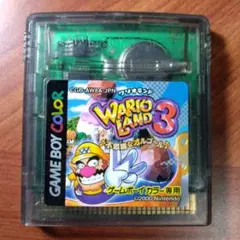 ワリオランド3　不思議なオルゴール　gbc　ソフトのみ