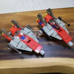 レゴ スターウォーズ 7134 Aウイング•ファイターの本体のみ２台