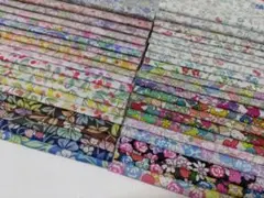半額で！リバティｘハローキティ　41枚セット　50周年記念　15cm角