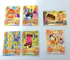 アイカツカード　新条ひなき　スターライト学園　マジカルスワントップス　全6枚