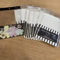 デコポッジフィルム１２枚➕デコポッジフィルム3Dシート２枚