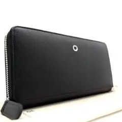 【未使用保管品】グラフフォンファーバーカステル 長財布 ラウンドジップ 黒