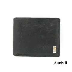 dunhill ダンヒル 二つ折り財布 財布 ブラック 黒