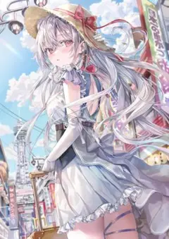 ももこ A3アクリルマウンド複製原画 to Osaka