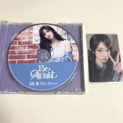 IVE イソ Be Alright 通常盤CD＋HMV特典トレカ セット