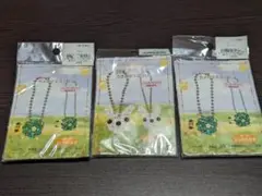 クラフトズーシリーズ　かめ　うさぎ　ハンドメイド　ビーズキーホルダー　キット3個