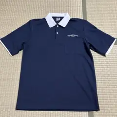 Myaku-Myaku Marine ネイビー ポロシャツ ミャクミャク