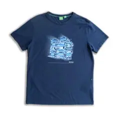 00s Hugo boss archive print tee vintage