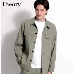 Theory セオリー ミリタリージャケット カーキ XS