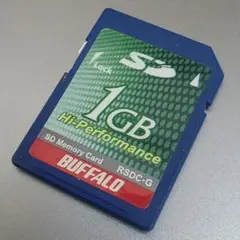 BUFFALO 1GB SDメモリーカード