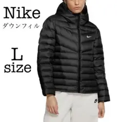 NIKE ナイキ ダウン フィル コート ブラック Lサイズ ダウンコート