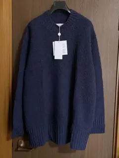 濃紺S新品 メゾン マルジェラ デストロイ オーバーサイズ ニット セーター
