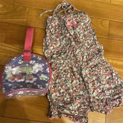 花柄オールインワンと収納の保冷バッグセット