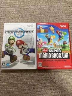 【Wii】u-4 Newスーパーマリオwii　マリオカート　マリカー