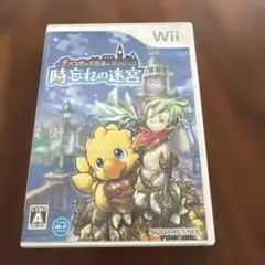 任天堂　Wii　ソフト　チョコボの不思議なダンジョン　時忘れの迷宮