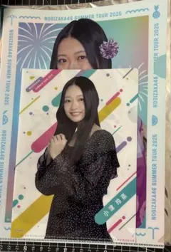 小津玲奈　クリアファイル　2025 真夏の全国ツアー　A5セット