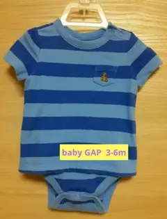 baby GAP　半袖ロンパース　3-6m