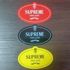 Supreme CREST ステッカー 3枚セット