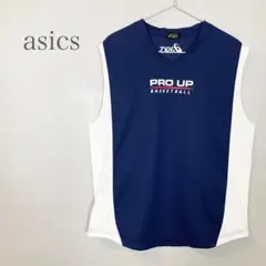 アシックス バスケットボール トレーニングウェア ノースリーブ タンクトップ