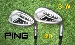 PING ピン i20 W S 2本セット 右利き 良好
