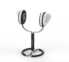 キレイなコンディション　イヤホンスタンド ダミーヘッド ASMR ブラック ae193712-3691-4400-bf9b-