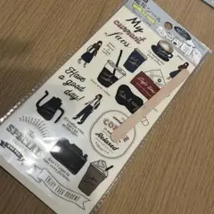 DAISO カフェ 転写シール