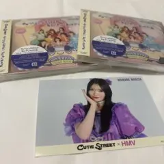 CUTIE STREET 真鍋凪咲 ブロマイド CD 3点セット