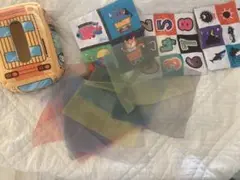 知育玩具 カラフルスカーフ