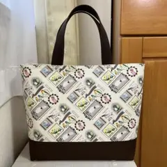 タイハクオウム　ヨウム　シロハラインコ　インコ　トートバッグ　ハンドメイド