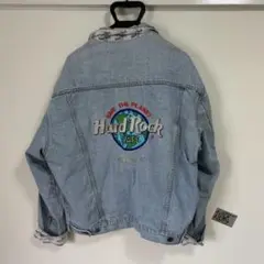 【値下げ中！】Hard Rock Cafe デニムジャケット Lサイズ