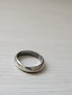 シルバーリング シンプル ダブルライン