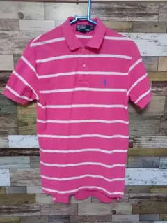 Polo Ralph Lauren ポロラルフローレン ボーダーポロシャツ XS