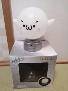 顔文字おばけのセンサーライト　シャキーン