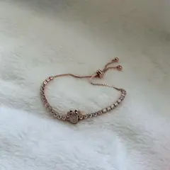 ディズニー アジャスタブルブレスレット BOWTIFUL CHARMS ミニー