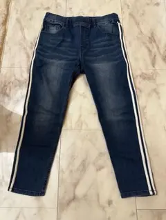 antiballistic デニムカラースエットラインパンツ
