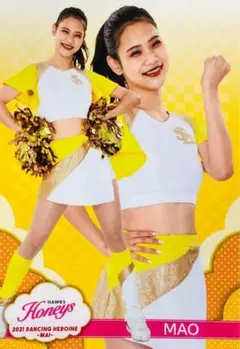 MAO honeys レギュラーカード BBM 2021 チアリーダー 舞