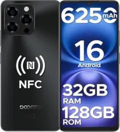 Android16 SIMフリー スマホ 32GB+128GB 2TB拡張
