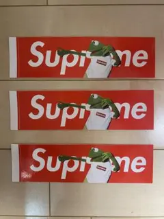 supreme カーミット　ステッカー　赤 2025年最新】supreme カーミット ステッカーの人気アイテム