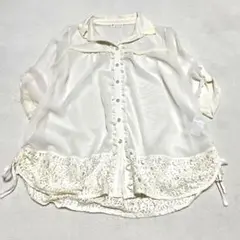 axes femme アクシーズファム　シャツ　ブラウス　Mサイズ